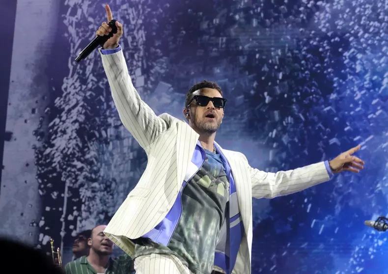 Justin Timberlake brings the energy to Chelmsford Race Course with electrifying live show