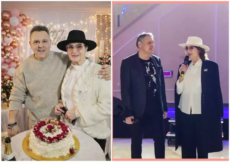 Ovidiu Komornyik cu Angela Similea