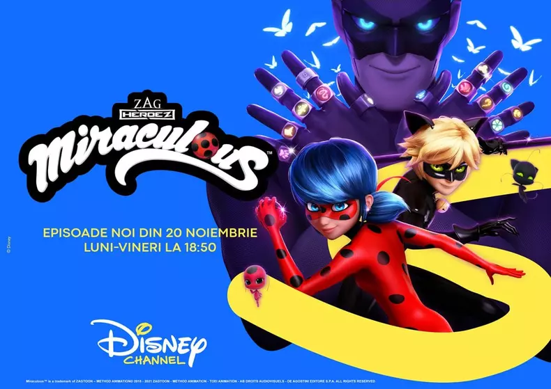 Noutățile lunii noiembrie 2023 la Disney Channel și Disney Junior