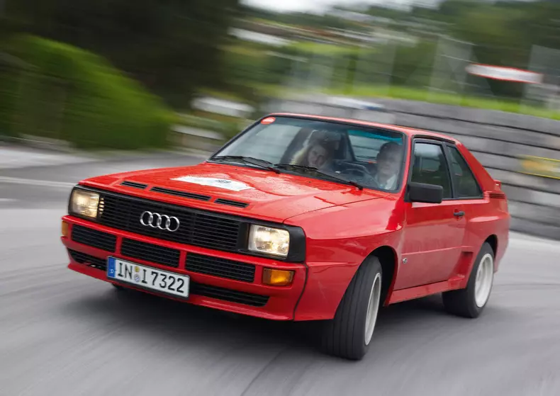 Audi Tradition feiert 25 Jahre Sportquattro