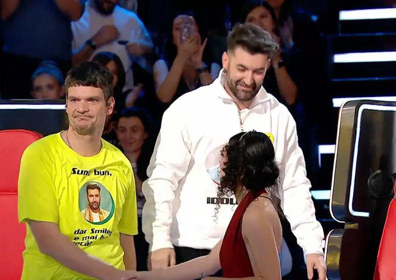 Tudor Chirilă, gest ironic la adresa lui Smiley