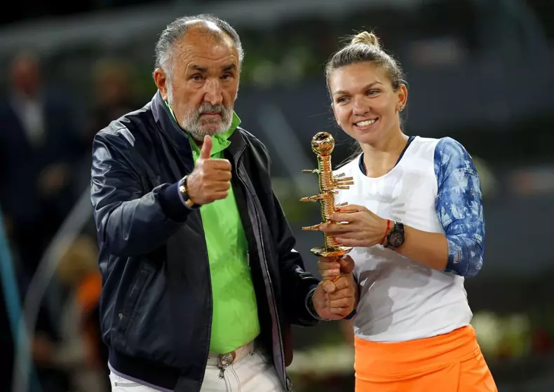 Ion Țiriac și Simona Halep
