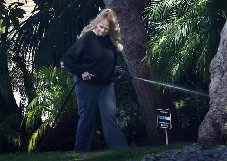 EXCLUSIVE: Screen icon Joey Heatherton, 80, looks unrecognizable compared to her heyday as a 60s sex symbol as she steps out in LA