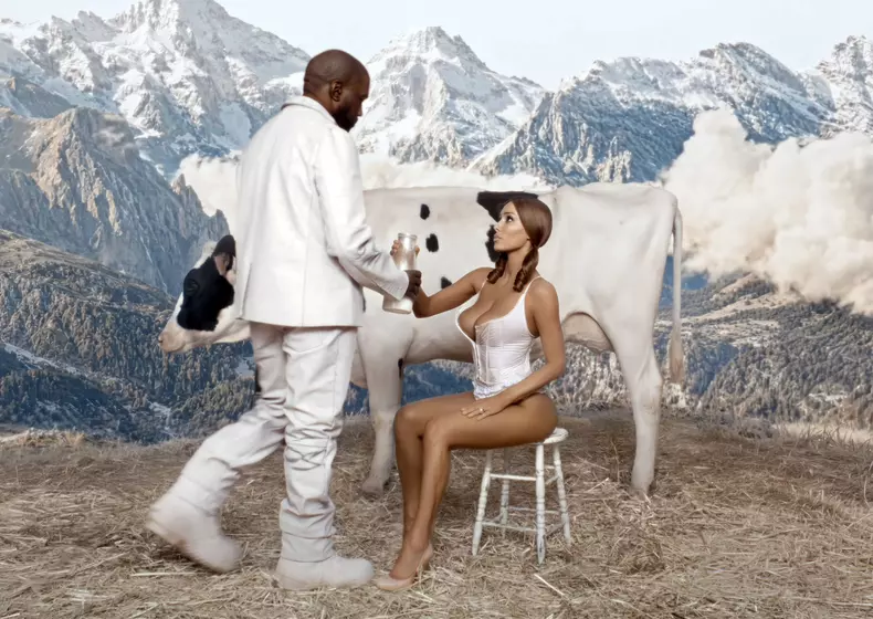Kanye West and wife Bianca Censori new music video