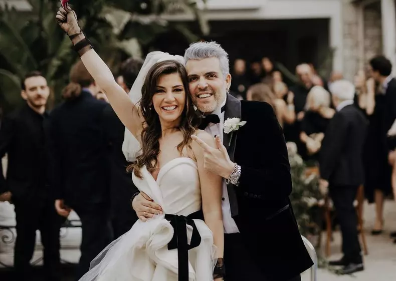 Gökçe Bahadır și soțul ei, muzicianul Emir Ersoy