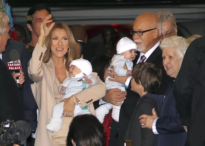Celine Dion și Rene Angelil