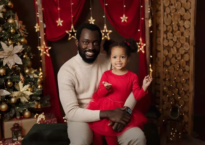 Tobi Ibitoye si fiica sa, Aria