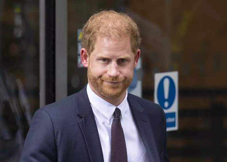 Prince Harry leaves from court after attending phone hacking case