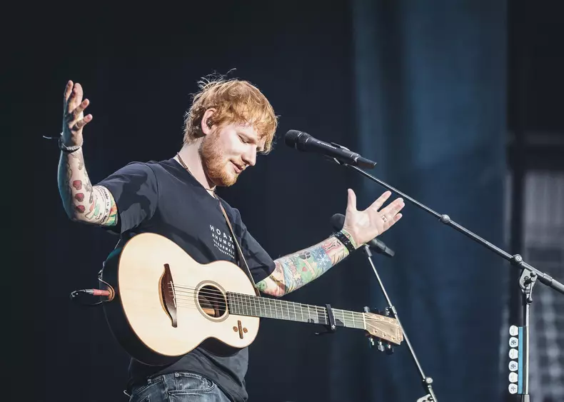 Ed Sheeran concert in Austria
