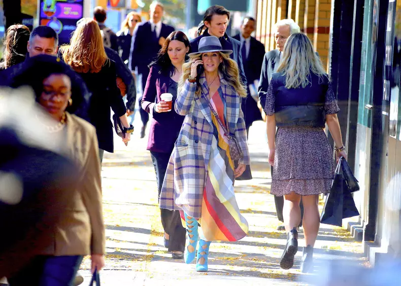 Sarah Jessica Parker Filming - NYC