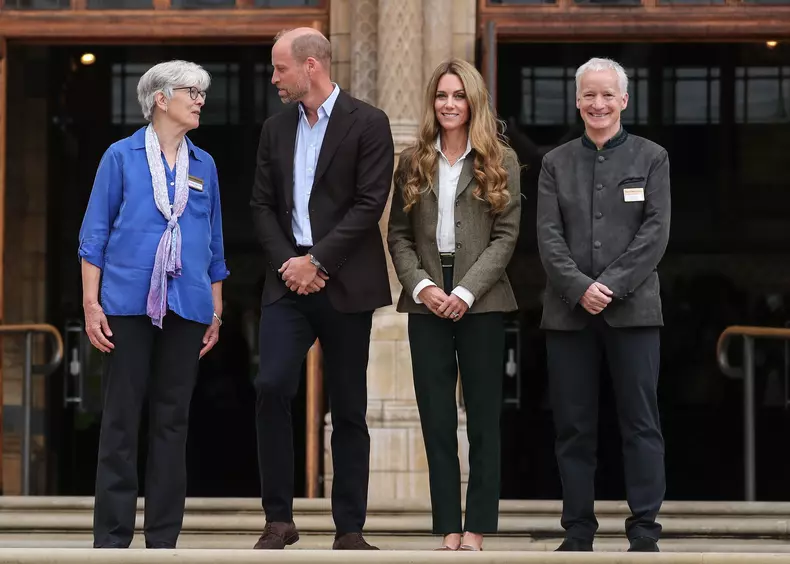 Royal Visit To The Natural History Museum's Gardens
