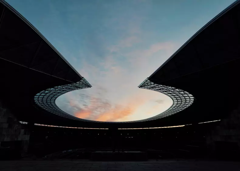 An overall view of the Olympic Stadium. (2022 VICE Media LLC)