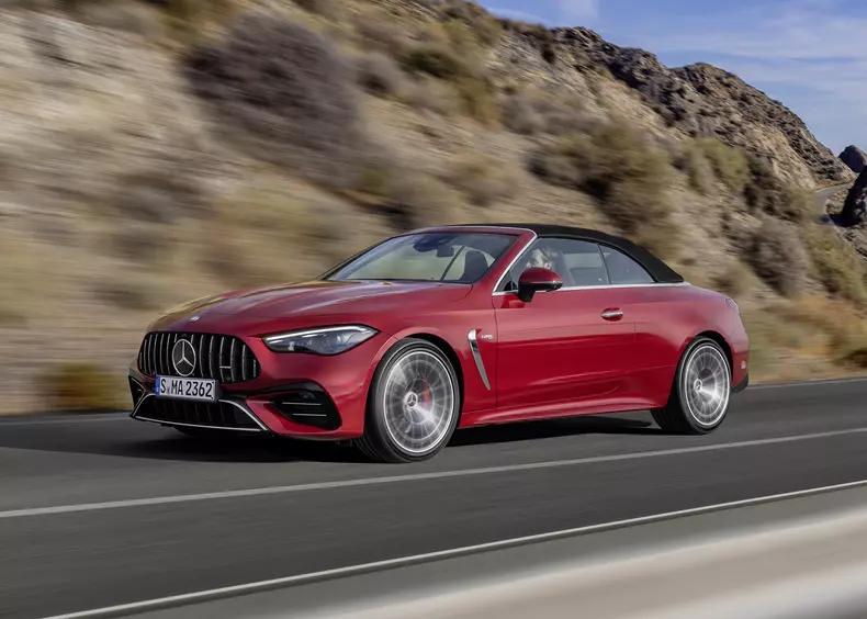 Das neue Mercedes-AMG CLE 53 4MATIC+ Cabriolet

The new Mercedes-AMG CLE 53 4MATIC+ Cabriolet