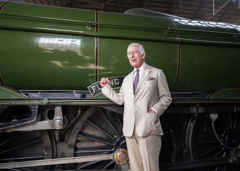 UK King Charles III visit to Pickering