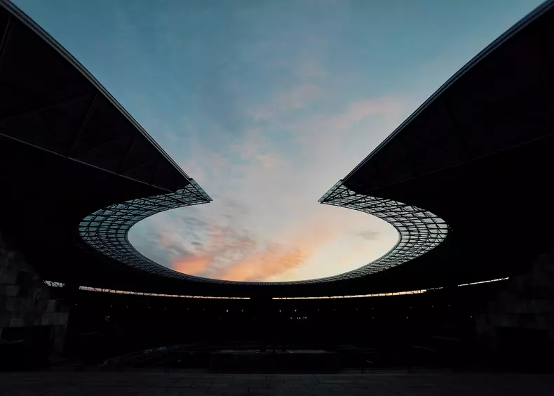 An overall view of the Olympic Stadium. (2022 VICE Media LLC)