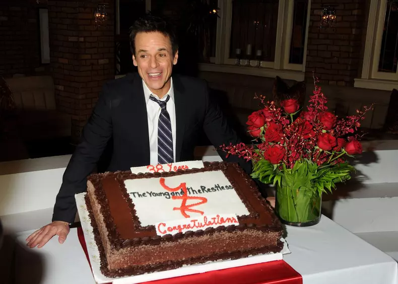 38th Anniversary of "The Young And The Restless" Cake Cutting Ceremony