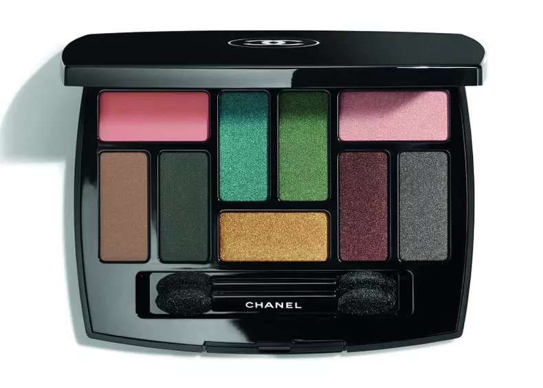 Paletă de farduri, Chanel, Les 9 Ombres Palette Édition No1: Affresco, 425 lei