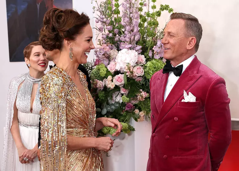 World premiere of the new Bond film in London