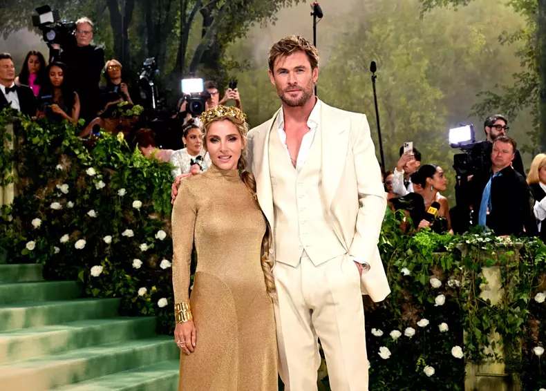 Elsa Pataky și Chris Hemsworth, la Met Gala 2024