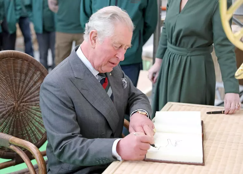 Prince Charles Visits Soane Britain Workshop