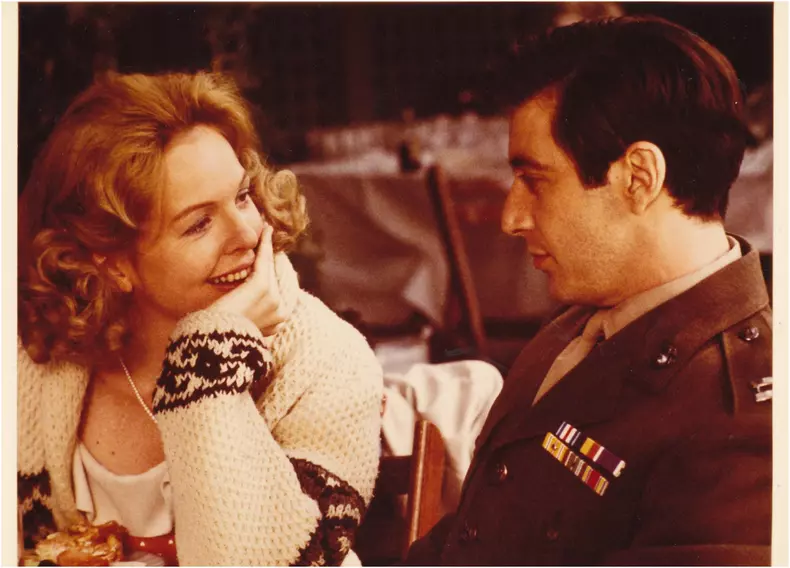 The Godfather (1972) Al Pacino & Diane Keaton (1)