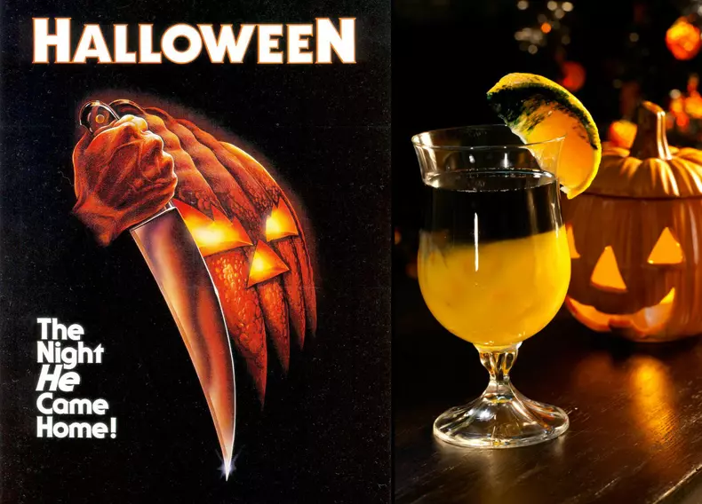 Halloween – cocktail Rotten Pumpkin
