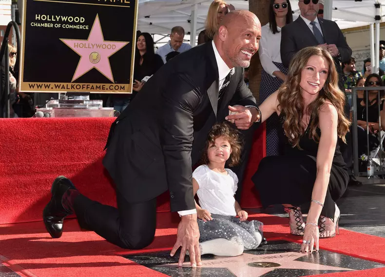 Dwayne Johnson Honored With Star On The Hollywood Walk Of Fame