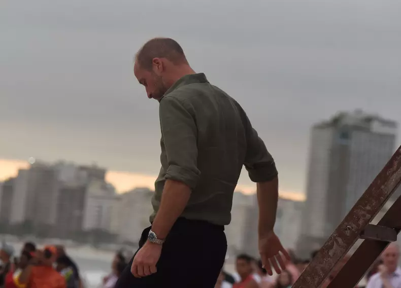 Prince William in Rio de Janeiro