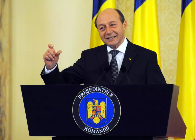 ROMANIA-BUCHAREST-PRESIDENT-PRESS CONFERENCE