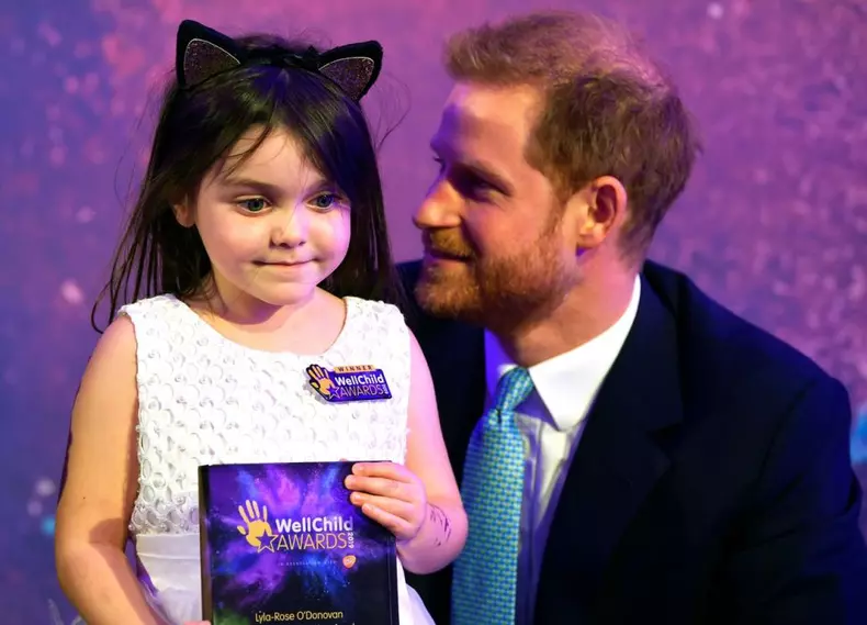 Duke and Duchess of Sussex at the WellChild Awards