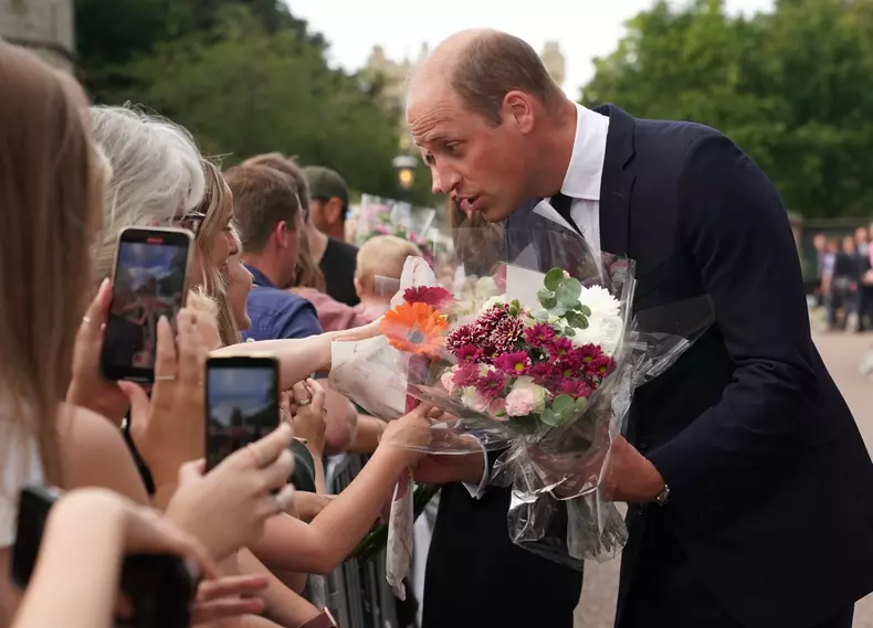 Queen Elizabeth II passing in UK