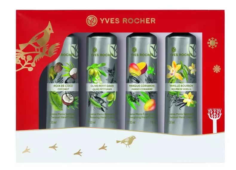 Set, creme de mâini, Yves Rocher, gama Plaisirs Nature, 44,5 lei