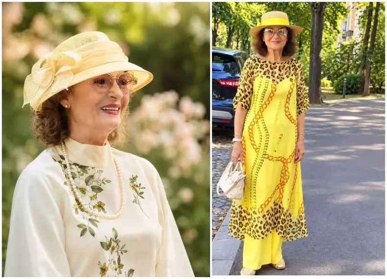 Angela Similea la 80 de ani