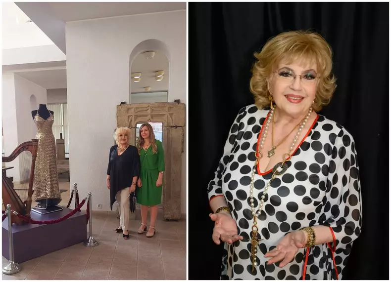 corina chiriac si-a donat rochiile la muzeu