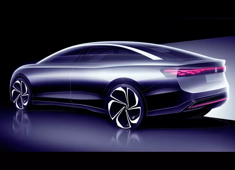 Design sketches offer a first impression of the  ID. AERO