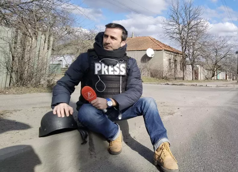 Marius Saizu (Prima TV), corespondență din Ucraina