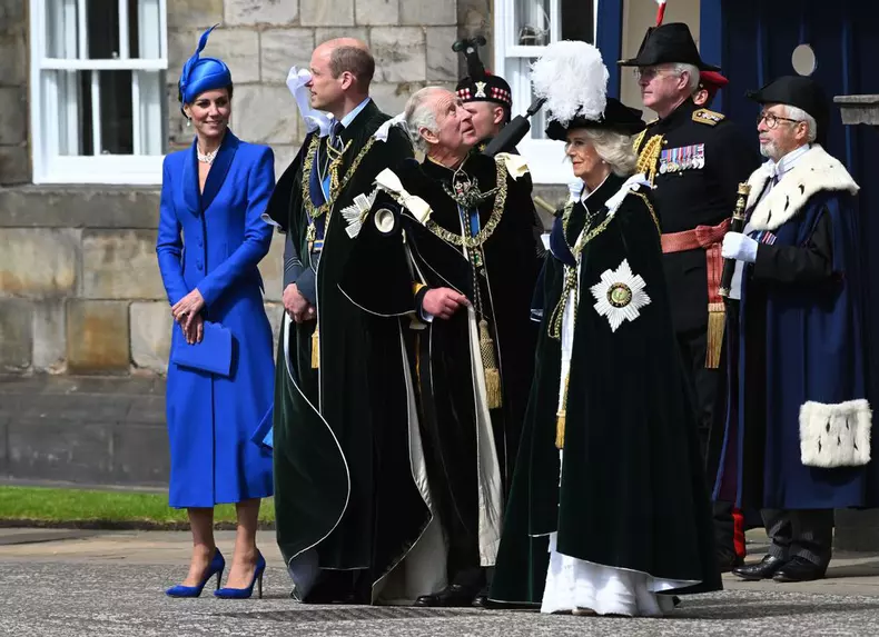 King Charles III Service of Thanksgiving in Edinburgh