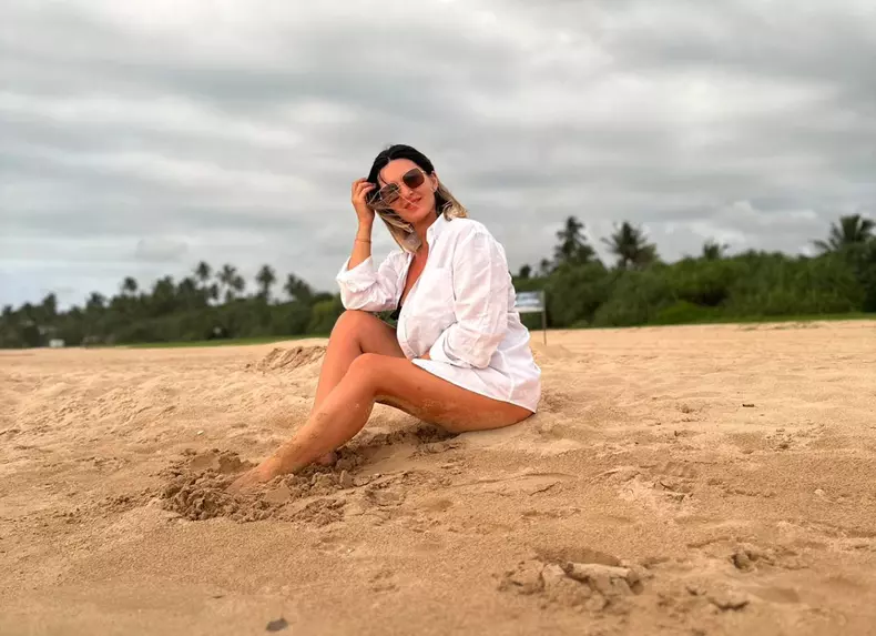 Ela Crăciun, imagini superbe din vacanța în Sri Lanka. Ipostazele romantice în care s-a pozat cu soțul ei