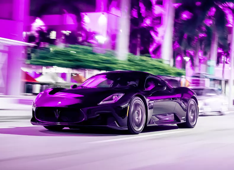 David BeckhamMaserati MC20Photo: James Lipman