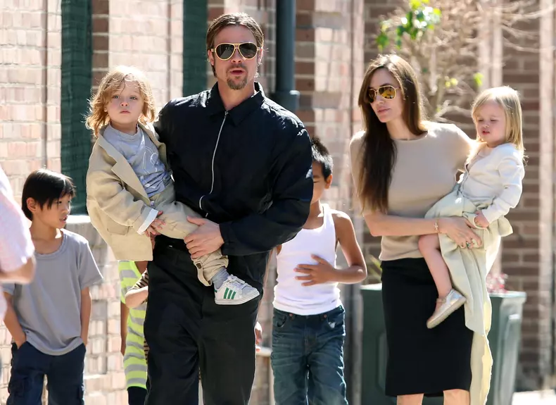 Angelina Jolie Files For Divorce From Brad Pitt - FILE PHOTOS