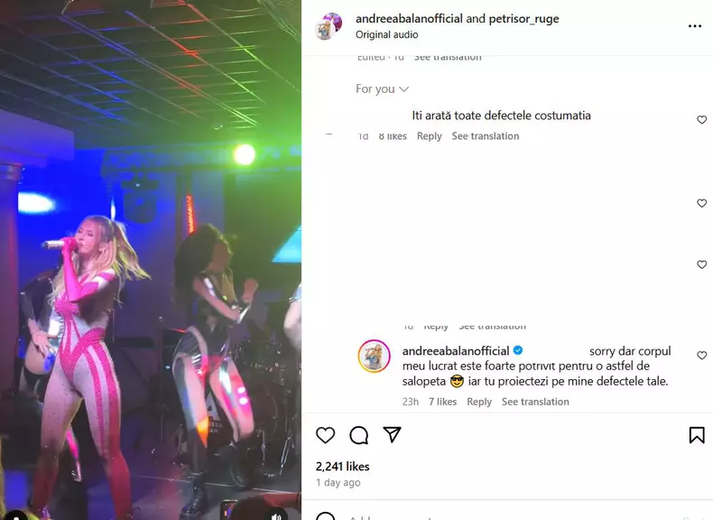 Andreea Bălan, reacție dură după ce a fost criticată   (6)