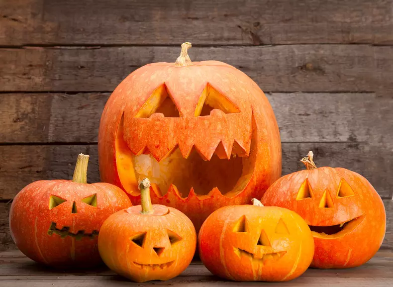 Halloweenlaternen
