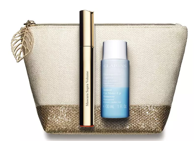 Set, mascara și demachiant ochi, Clarins, 120 lei