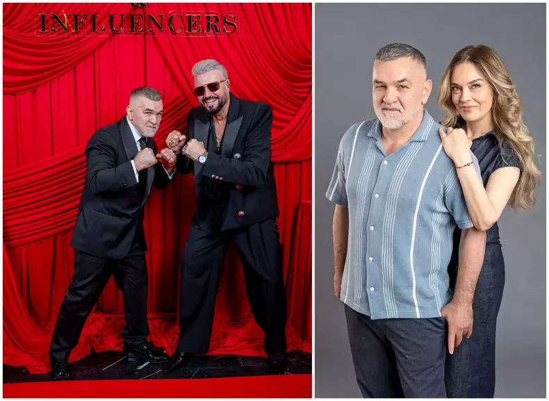 Leonard Doroftei, Catalin Botezatu si sotia lui, Monica