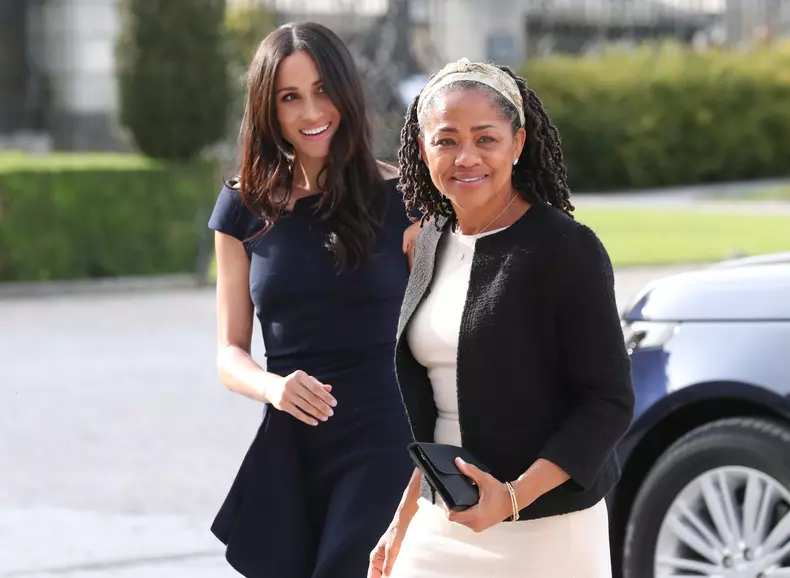 Meghan Markle și mama ei, Doria Ragland