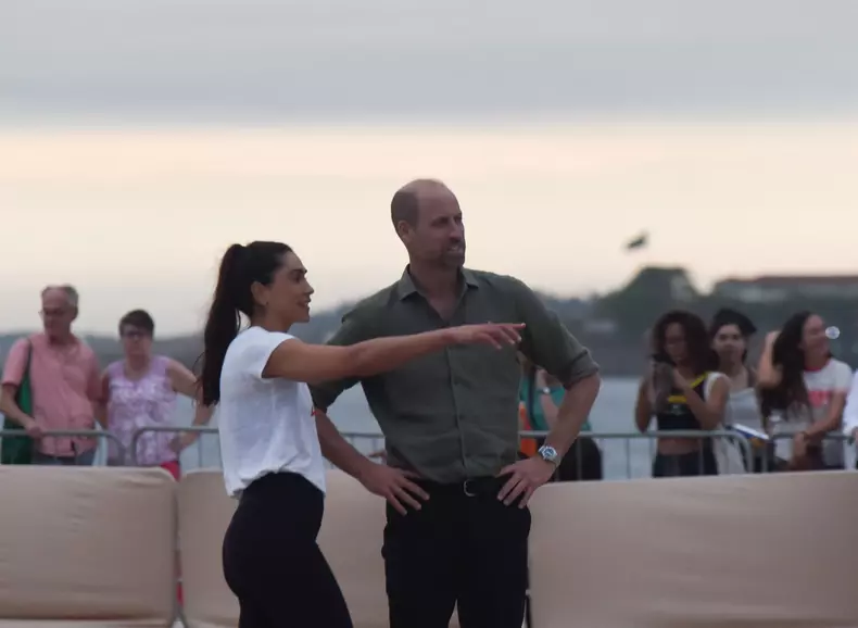 Prince William in Rio de Janeiro