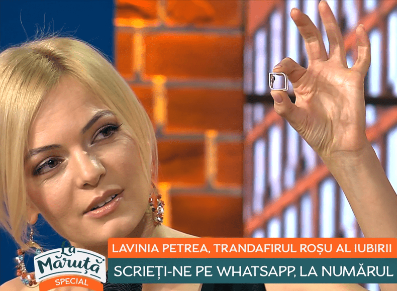 Inelul de logodnă și verigheta Laviniei Petrea