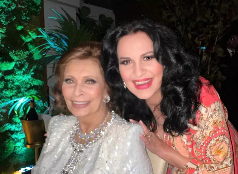 angela gheorghiu si sophia loren