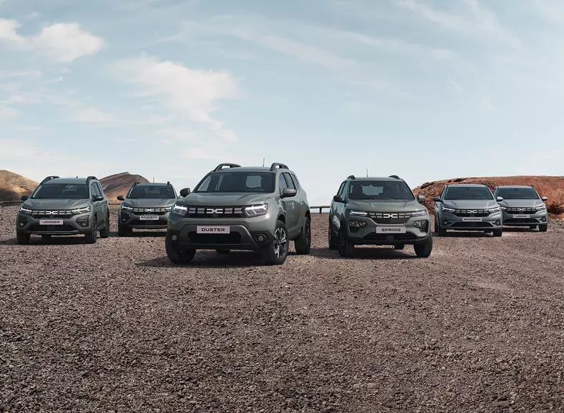 DACIA DUSTER II (HJD), DACIA JOGGER (RJI), DACIA LOGAN III (LJI), DACIA SANDERO III (BJI), DACIA SANDERO STEPWAY III (BJI CROSS), DACIA SPRING (BBG)