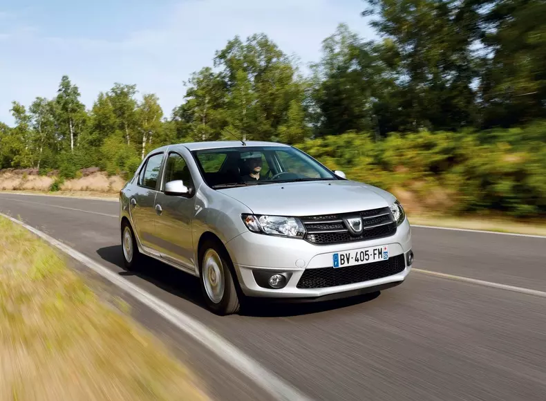 Dacia Logan 2013 parte frontala